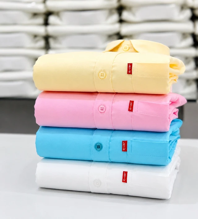 Levi’s Plain Shirt (Combo of 4 Shirt)