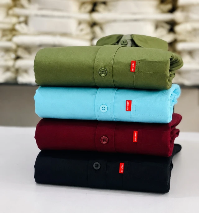 Levi’s Plain Shirt (Combo of 4 Shirt) - Xl 42