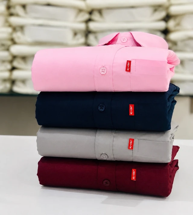 Levi’s Plain Shirt (Combo of 4 Shirt) - Xxl 44