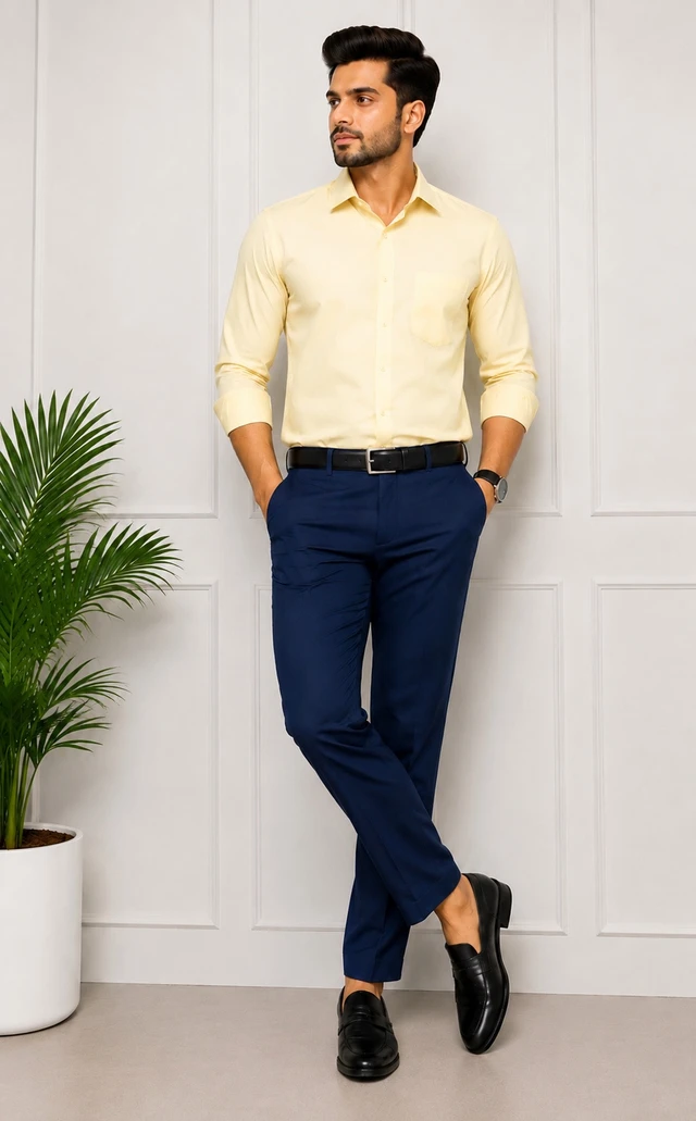 Premium Pant & Shirt Combo - L, 30