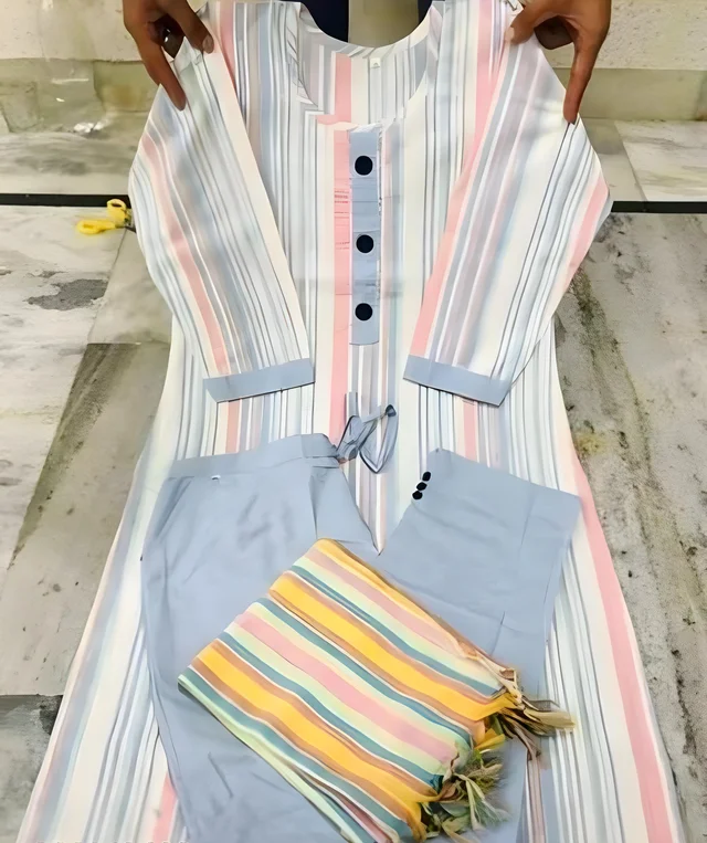 Khadi cotton kurti - Anakiwa, M