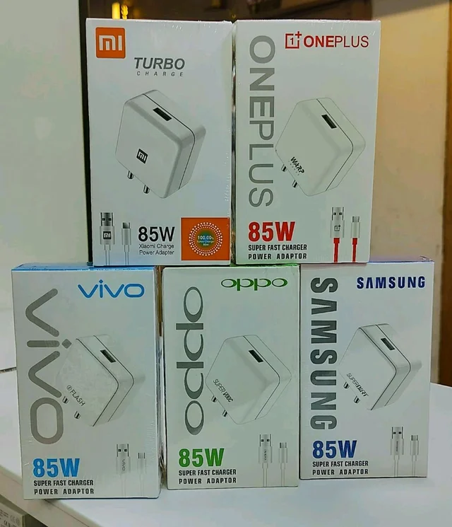 Oppo/Vivo/Mi/One Plus/Samsung Mix Model 85W Charger