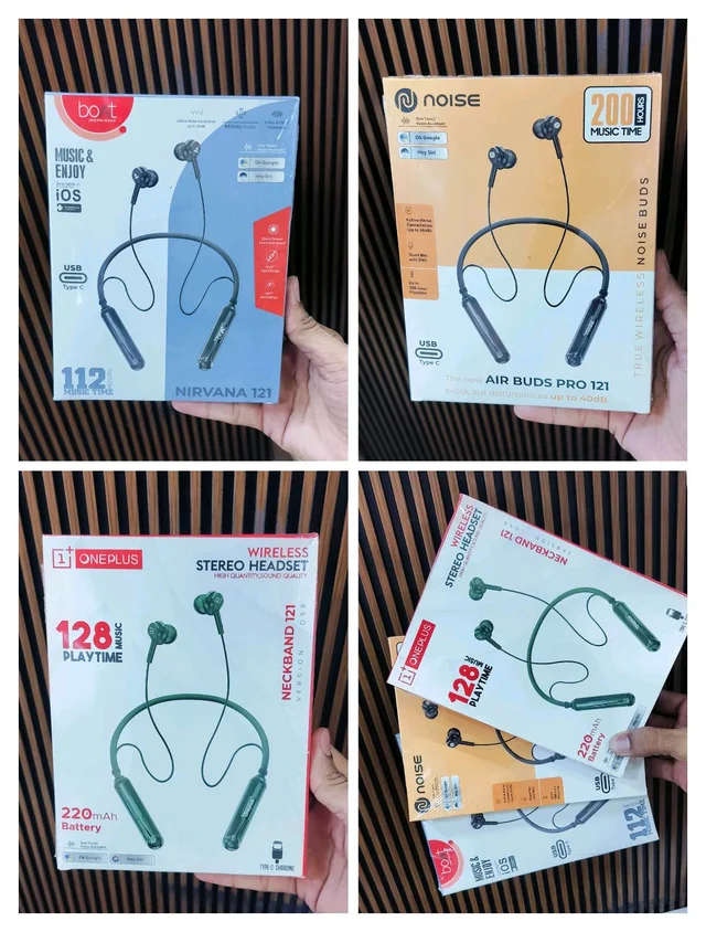 Boat/Oneplus/Noise Neckband 121 (USB TO C ) - Nirvana 121 Neckband (ios)