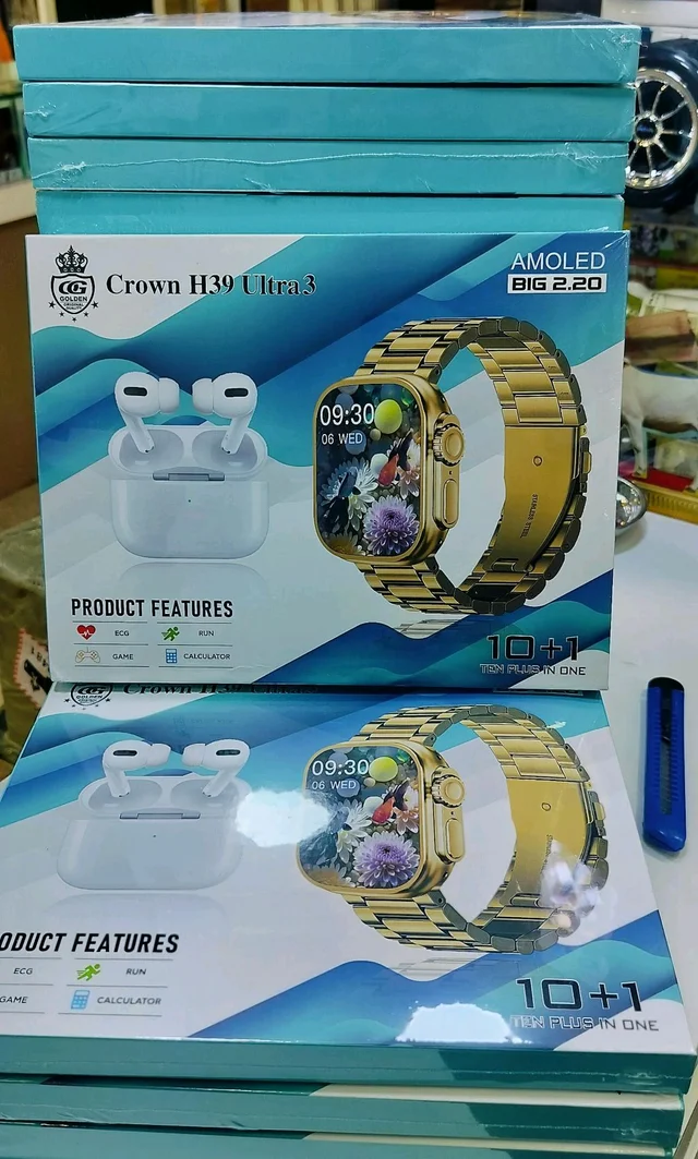 Crown H39 ULTRA 3 Watch (10+1) - Big 2.20