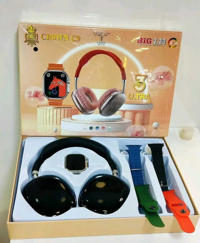 CROWN C9 ---- 3ULTRA WATCH BEST QUALITY - C9, BIG 2.20