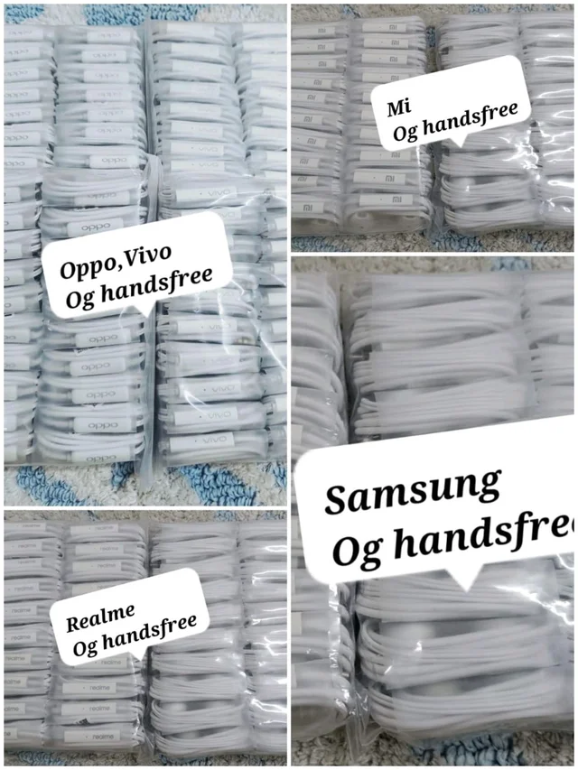 Oppo/Vivo/Samsung/Mi/Realme Earphone Og Quality