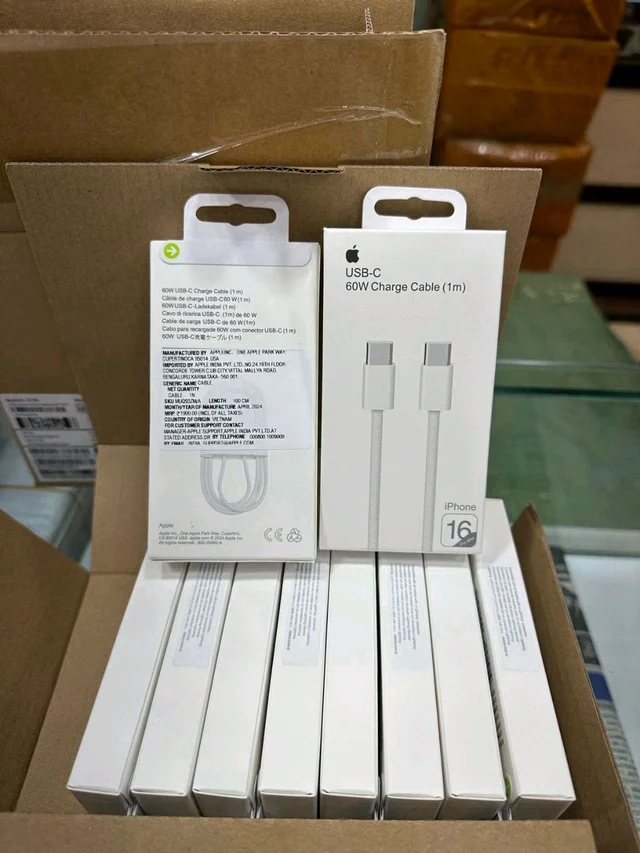iPhone 16. With inside point Orginal quality cable available 10 in1 box
