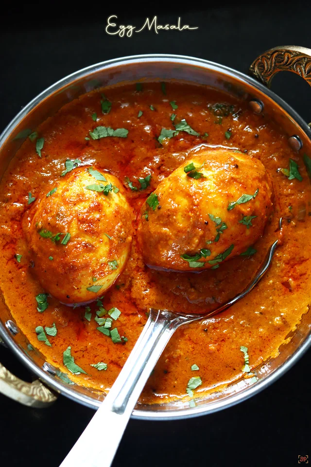 Egg Curry Dhaba Style