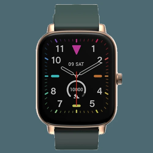 NOISE Olive Green ColorFit lcon Buzz Bluetooth CallingSmart Watch with Voice Assistance