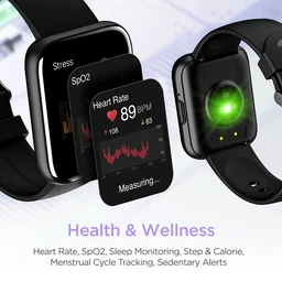 Wave Connect Plus Smartwatch with Bluetooth Calling, 1.83" (4.64cm) HD Display, 10 Days Battery, ENx™ AlgorithmRead