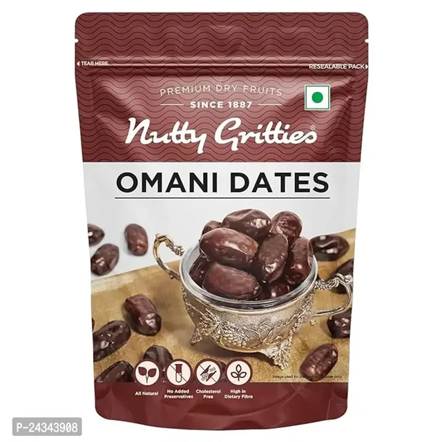 Nutty Gritties Premium Omani Dates - 500 Grams - 500g