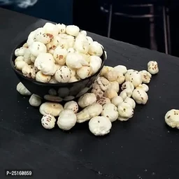 Makhana, 100% Natural Crunchy Fox Nuts (Phool Makhana) 250g - 250g