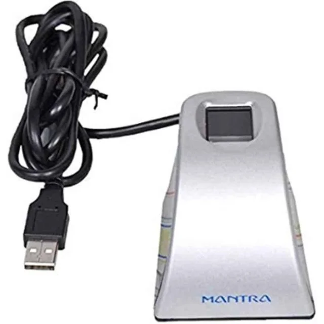 Mantra MFS 100 Optical Fingerprint Scanner with OTG Cable