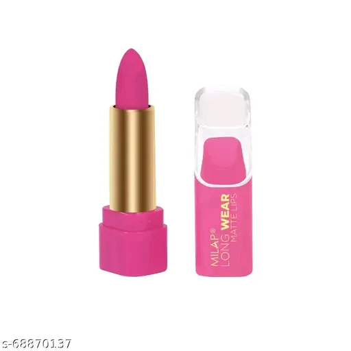 Milap MILAP LONG WEAR Matte Lipstick, Highly Pigmented Lipsticks for Women, Indian Nude Lipstick, (Indian Rose - 620) 4.2g