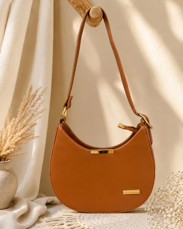 Everyday Elegance Baguette Shoulder Bag