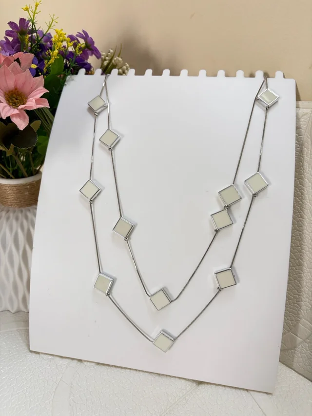 Stylish Layered Western Necklaces - diamond