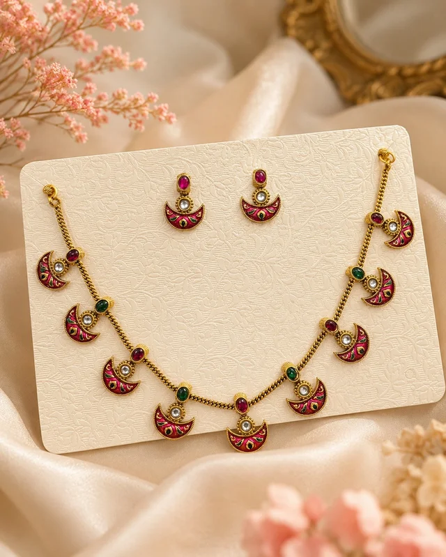 Royal Meenakari Elegance Choker Set