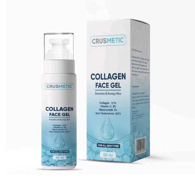Buy Profit Collagen Gel for Face – Advanced Hydrating Formula to Reduce Acne Scars, Fine Lines, and Wrinkles | Boosts Skin Elasticity, Promotes Even Tone, and Restores Radiance | Anti-Aging & Firming Gel for All Skin Types" - 50 ML, White