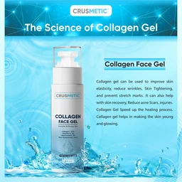 Buy Profit Collagen Gel for Face – Advanced Hydrating Formula to Reduce Acne Scars, Fine Lines, and Wrinkles | Boosts Skin Elasticity, Promotes Even Tone, and Restores Radiance | Anti-Aging & Firming Gel for All Skin Types" - 50 ML, White