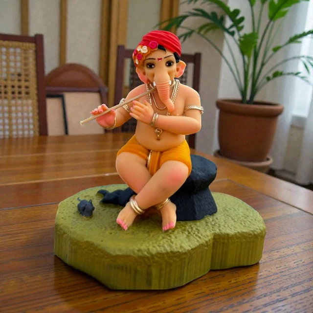 Krushna Ganesh 4.5 Inch