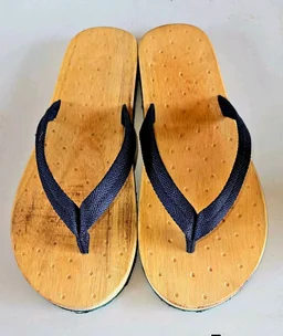 Wooden Chappal - 5