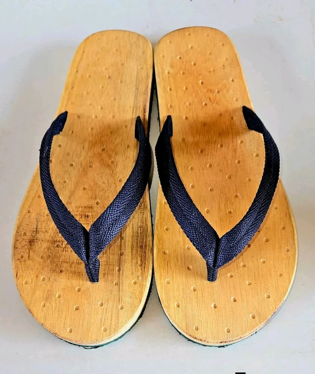 Wooden Chappal - 5