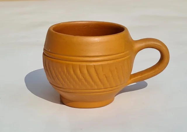 Clay Tea Cup Set Of 6 (C3)