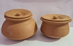 Red cooking combo Bhagona and Red Handi (Approx 2 Litres Each)