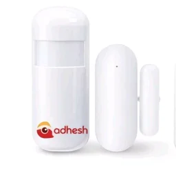 Adhesh Smart Home Security Alarm System Kit with Touch Panel, WiFi + SIM 4G Support, Motion & Door Sensors, Mobile App Control & SOS Alert