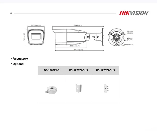 HIKVISION 2MP DS-2CE19DOT-VFIR3F