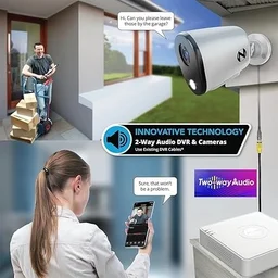 HIKVISION 2MP DS-2CE76D0T-LPFS Smart Hybrid Indooor Dome Wired HD 1080p with inbuilt Mic For Audio Recording