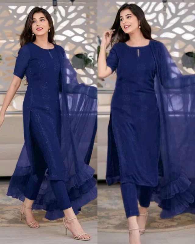 Kurta Set - Xl, Yellow