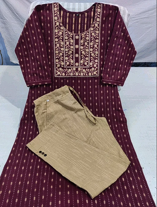 Daily wear Kurta sets - Black, M