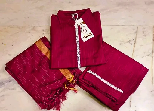 Khadi cotton daily wear kurta sets - XL