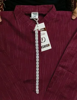 Khadi cotton daily wear kurta sets - 2XL