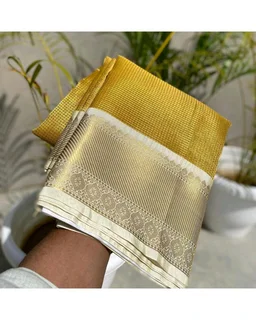 BANARASI SOFT PATTA NITA PATTU TISSUE SAREE - Free Size