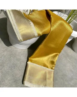 BANARASI SOFT PATTA NITA PATTU TISSUE SAREE - Free Size