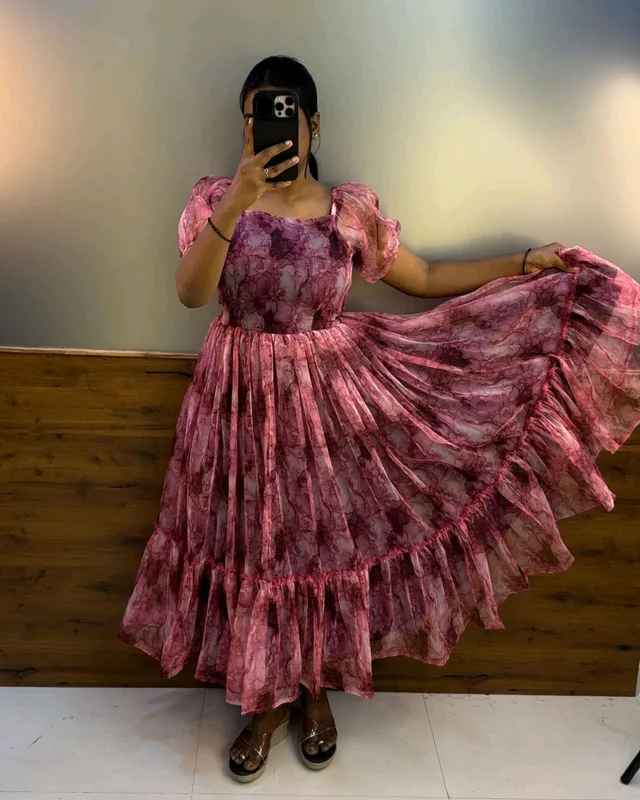 Cinderella Organza Gown - Oninon, 4XL