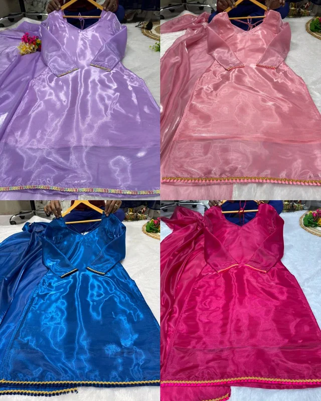 Trendy Shining Silk Sets - Disco, S