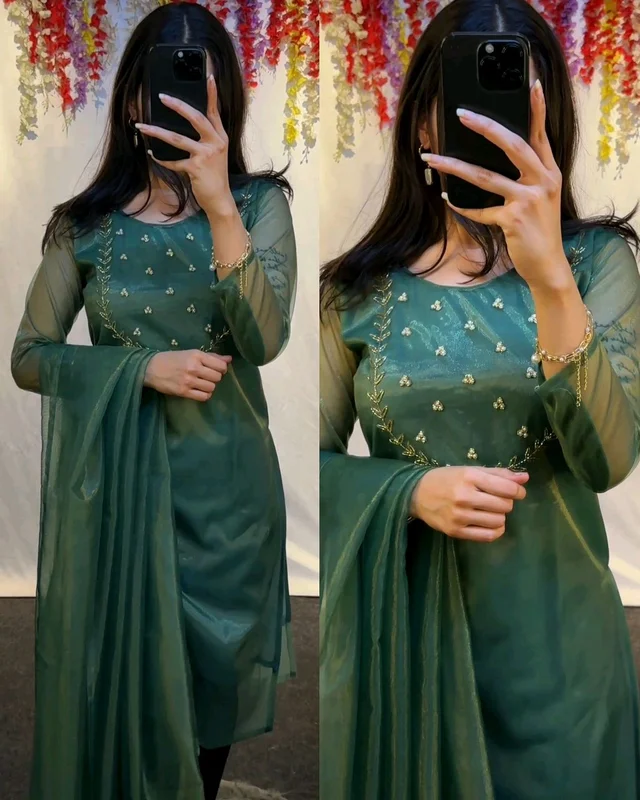 Trending Sparkle Handwork look for Festival Wear - Cyprus, L