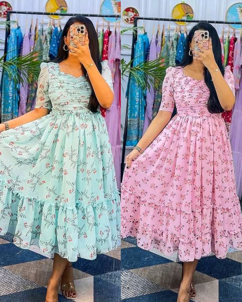 Maxi on summer in style with our latest addition - Pink Lace, M