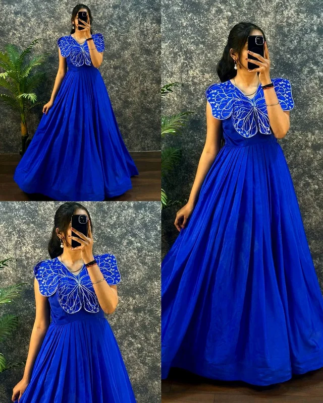 NEW LAUNCHING BUTTERFLY ๐ฆ MOM DAUGHTER Combo ( SEPERATE order) - Blue, M