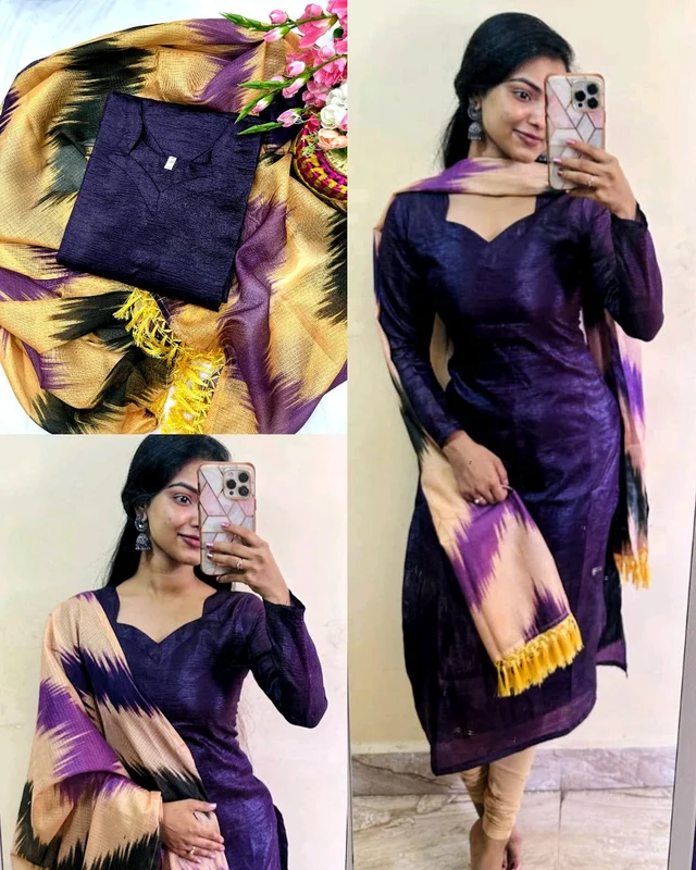 New launch fandy crush kurti with dupatta - Cherry Pie, S