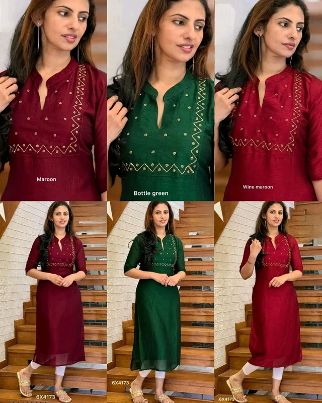 New launching festival special kurti - Purple, S