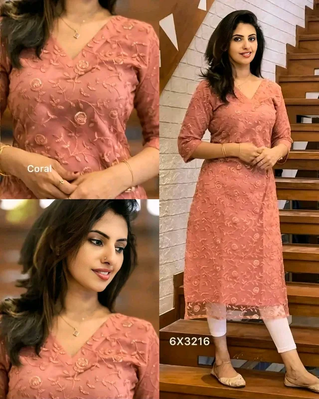 New launching festival special kurti - Coral, S