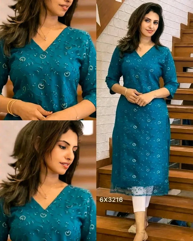 New launching festival special kurti - Coral, S
