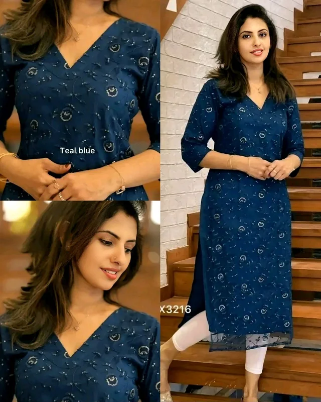 New launching festival special kurti - Coral, S