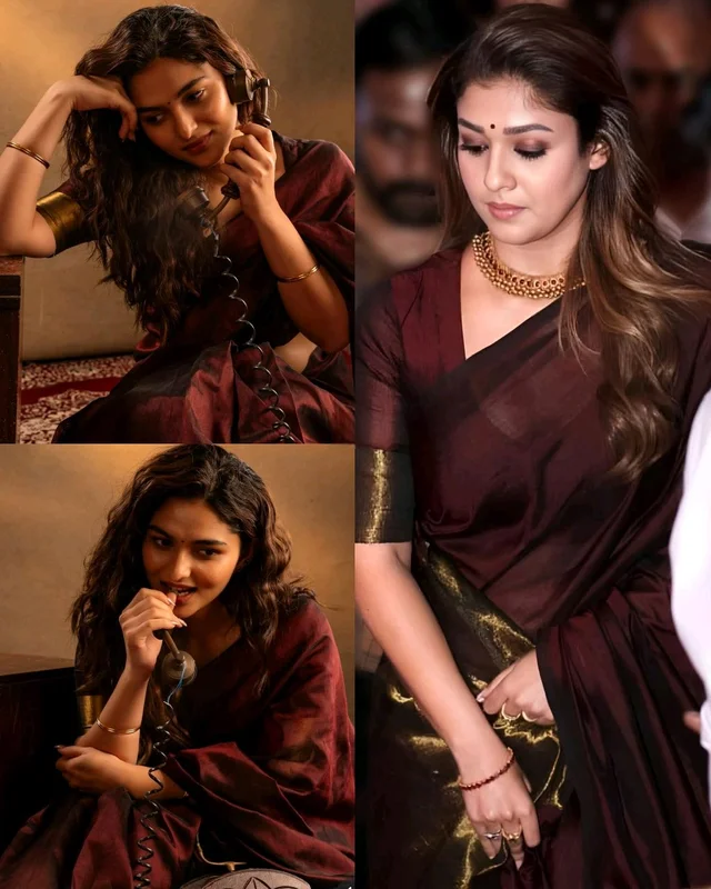 kayadu lohar & Nayan mam saree Recreation 😍 - L