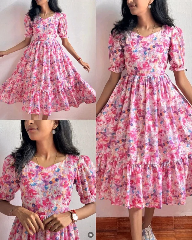 Summer Wear Trending Hakuba Maxi Dress - Classic Rose, M
