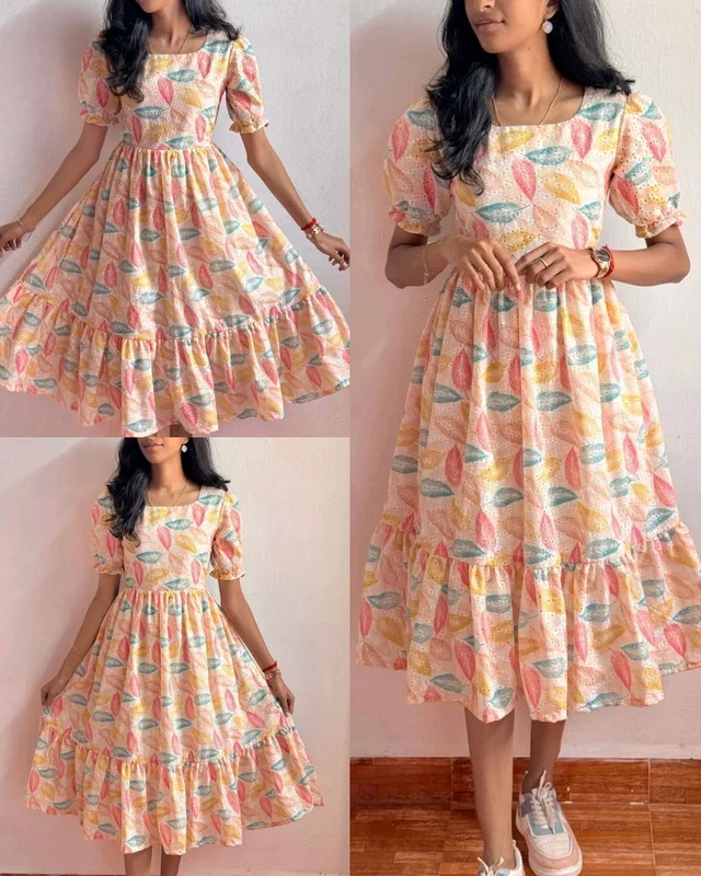 Summer Wear Trending Hakuba Maxi Dress - Papaya Whip, S